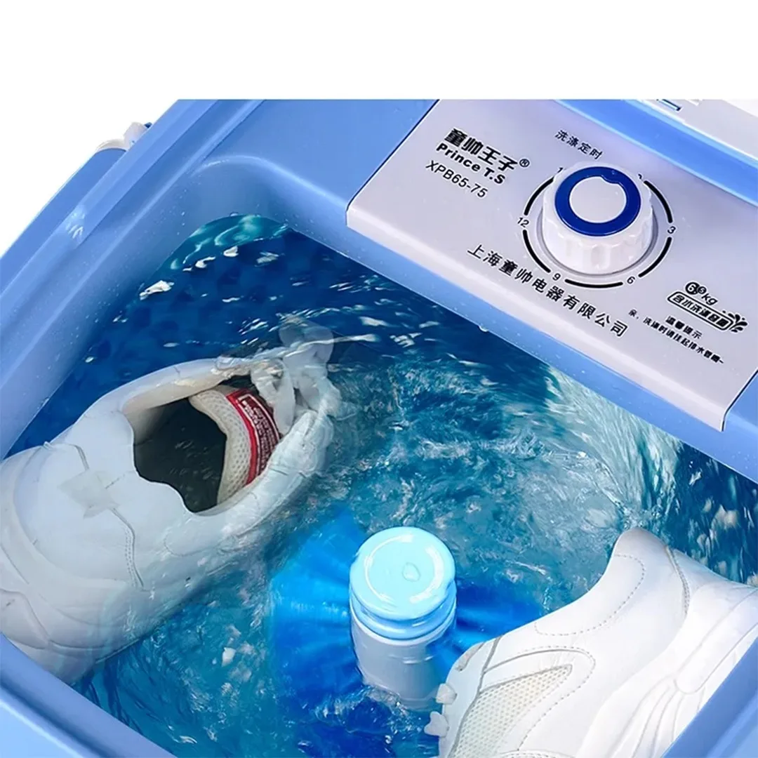 Portable Washing Machine Cleaning   غسالة محمولة صغيرة لغسيل الملابس والأحذية