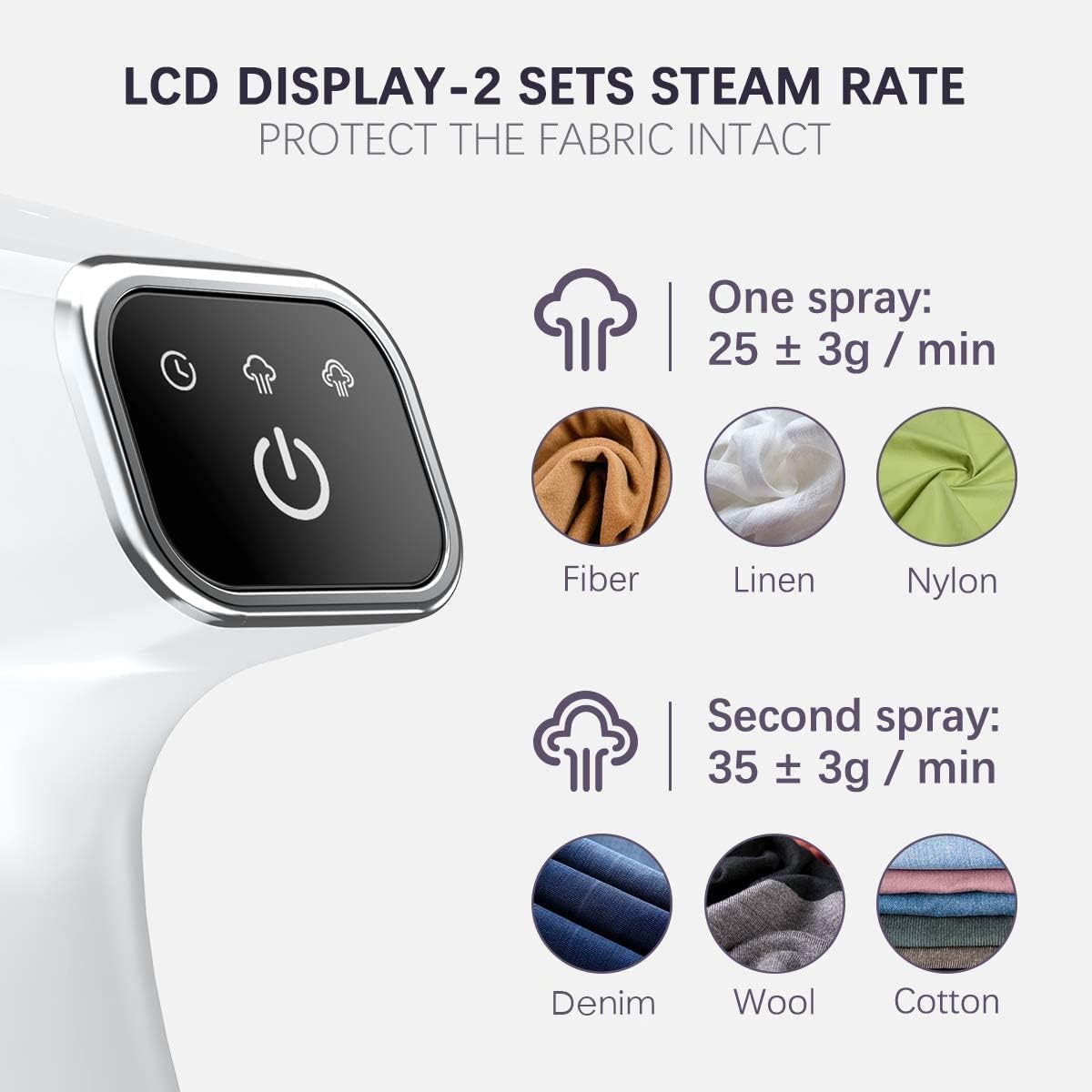 Protable Steam Iron  مكواة بخار محمولة
