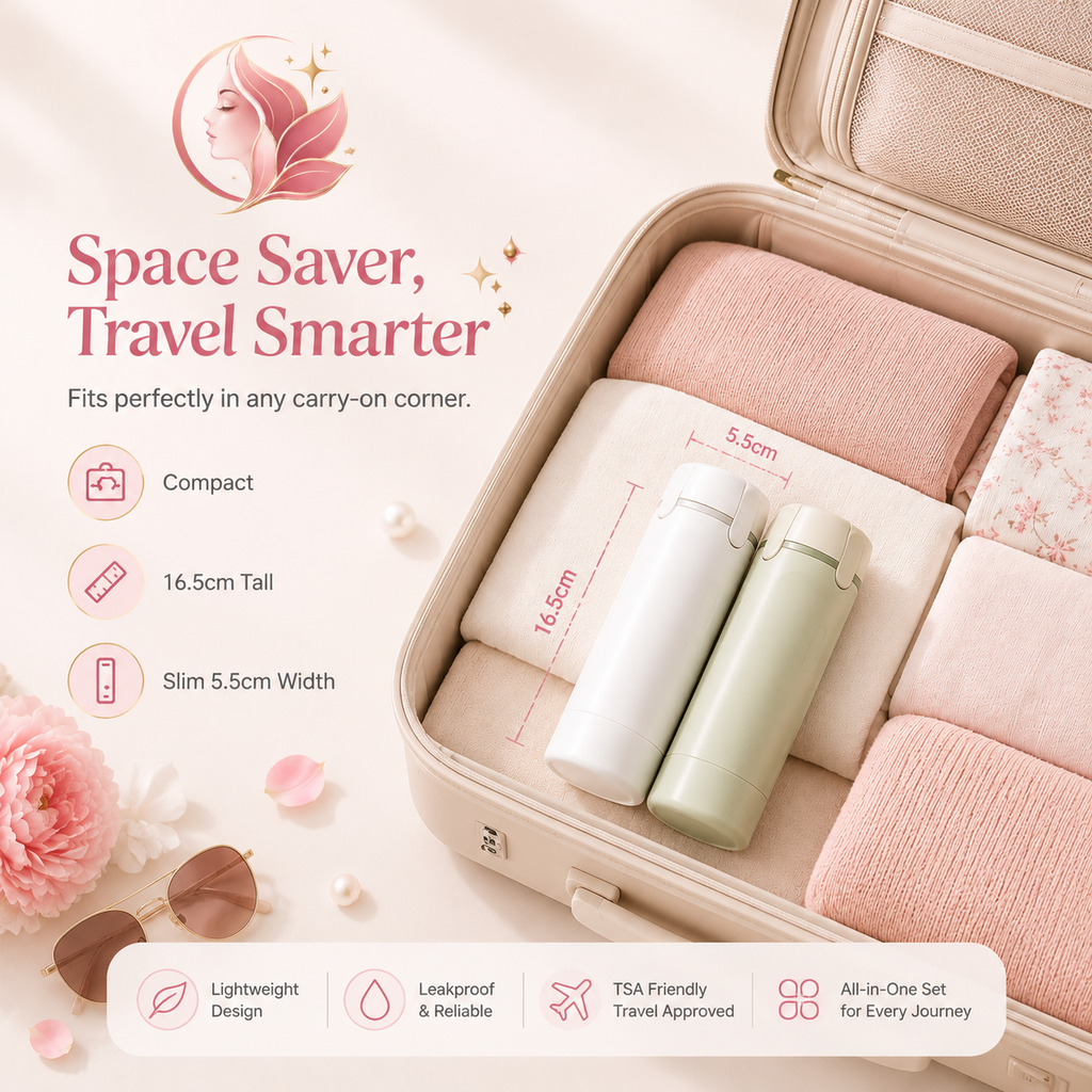 TASHUB TravelFit 4-in-1 Beauty Dispenser