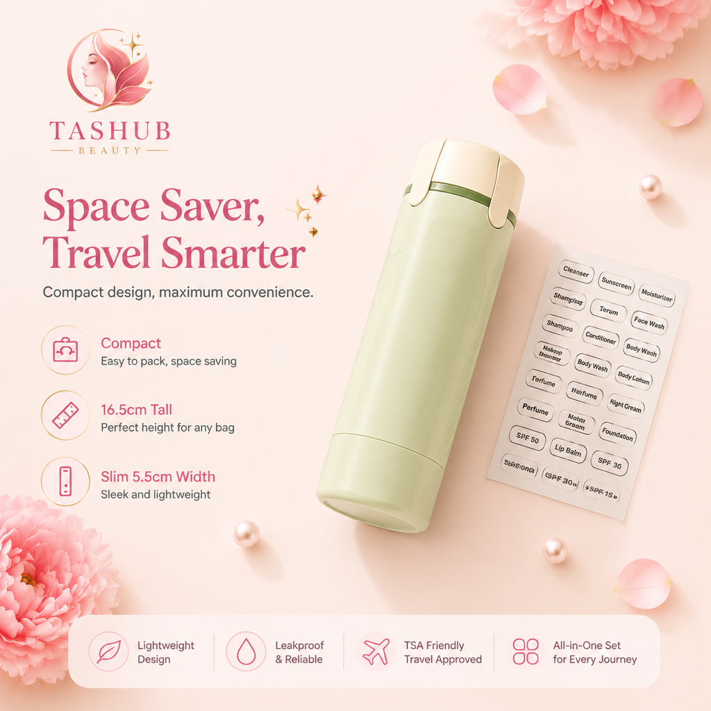 TASHUB TravelFit 4-in-1 Beauty Dispenser