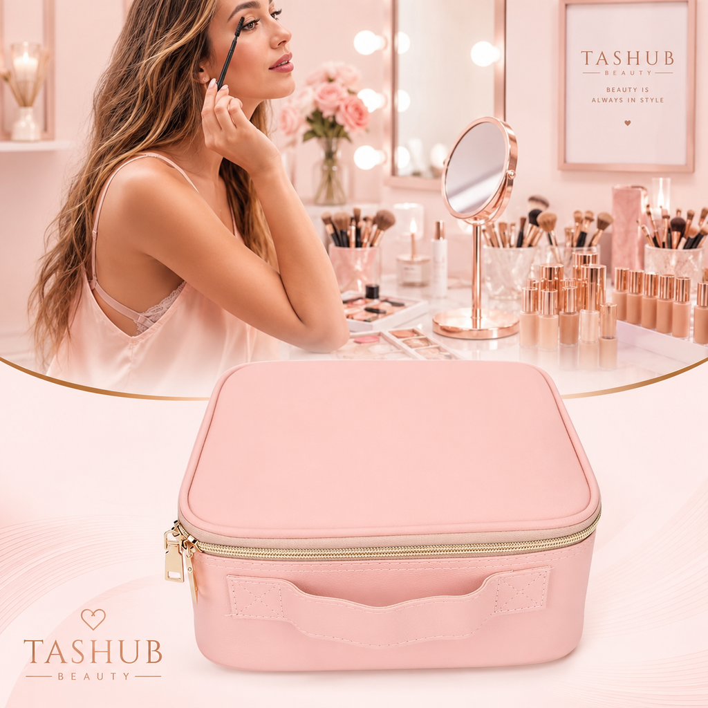 TasHub Glow LED Makeup Organizer Bag